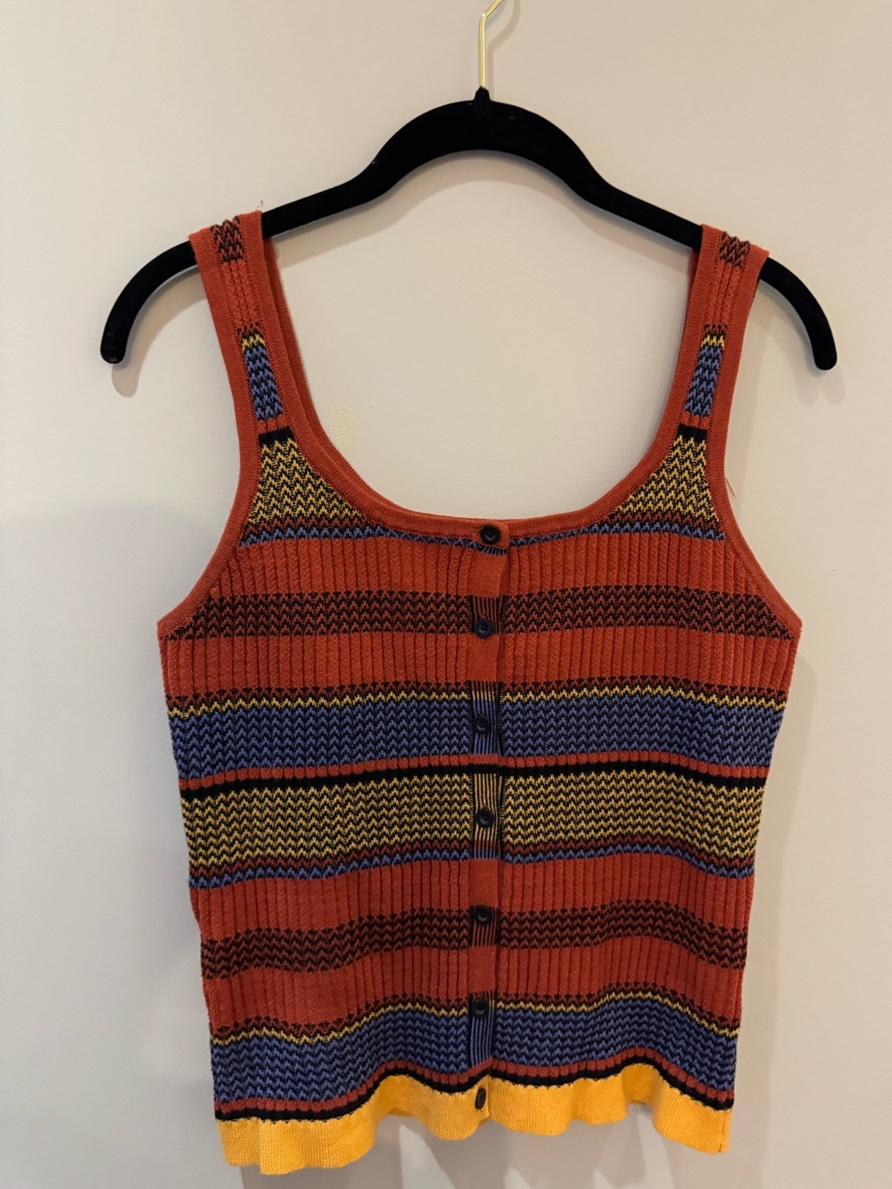 Colorblock Knit Tank - Picture 2 of 5